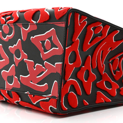 Louis Vuitton X UF Tufted Monogram Onthego GM Black Red 10 of 10