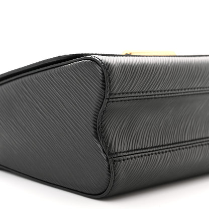 Louis Vuitton Epi Twist Top Handle Shoulder Bag MM Black 9 of 11