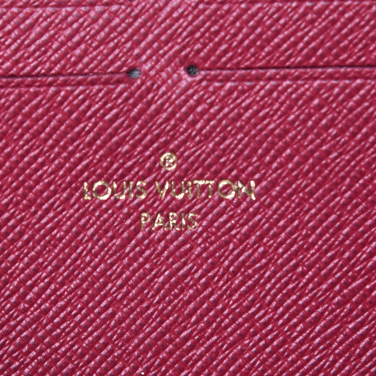 Louis Vuitton Monogram Clemence Wallet Fuchsia 6 of 7