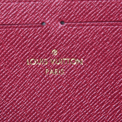 Louis Vuitton Monogram Clemence Wallet Fuchsia 6 of 7