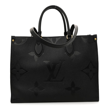 Louis Vuitton Empreinte Monogram Giant Onthego MM Black 1 of 9