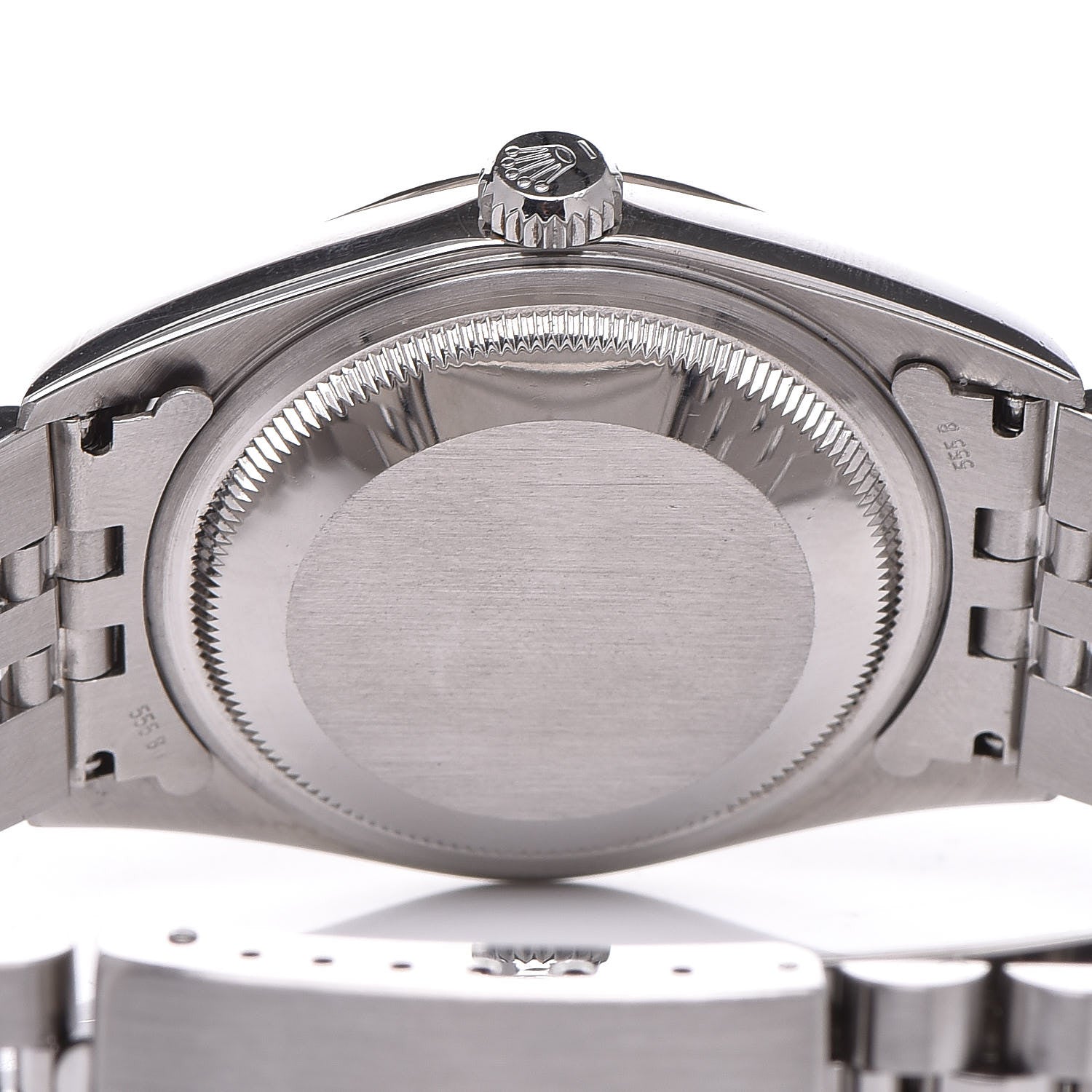 Rolex Stainless Steel 18K White Gold 36mm Oyster Perpetual Datejust Watch White Roman 16234 5 of 7