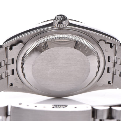 Rolex Stainless Steel 18K White Gold 36mm Oyster Perpetual Datejust Watch White Roman 16234 5 of 7