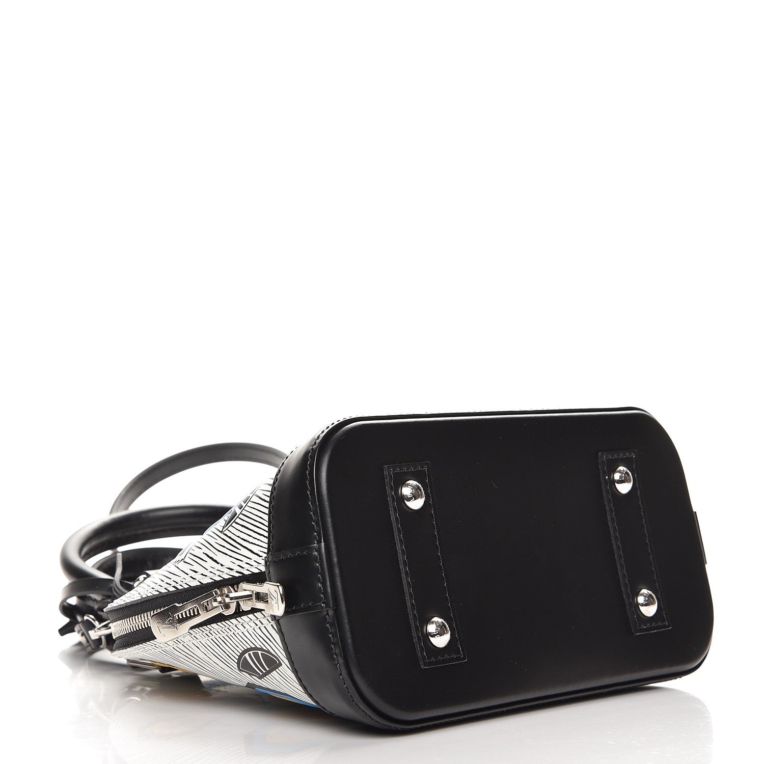 Louis Vuitton Epi Azteque Alma BB White 5 of 7