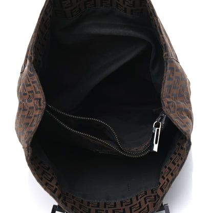 Fendi Zucchino Small Tote Tobacco 4 of 14