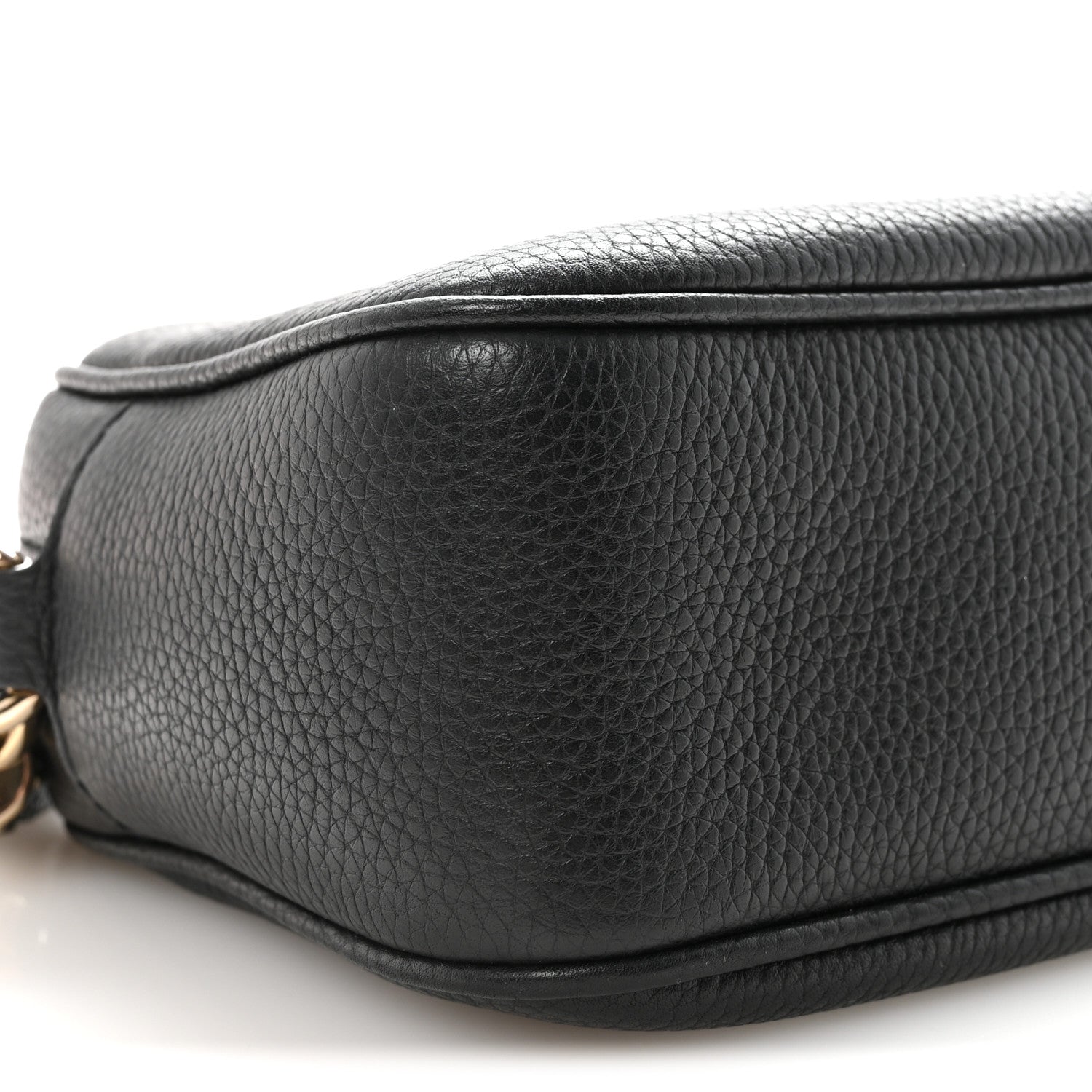 Gucci Pebbled Calfskin Small Soho Disco Bag Black 9 of 10
