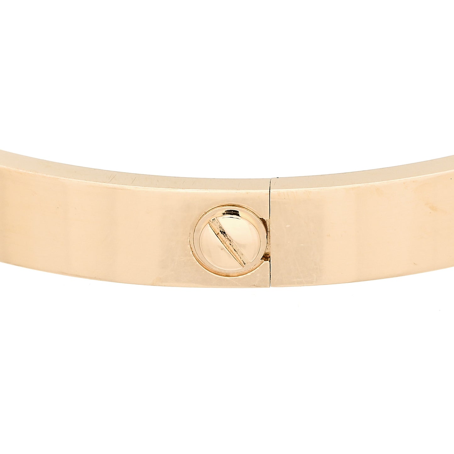 18K Yellow Gold LOVE Bracelet 19