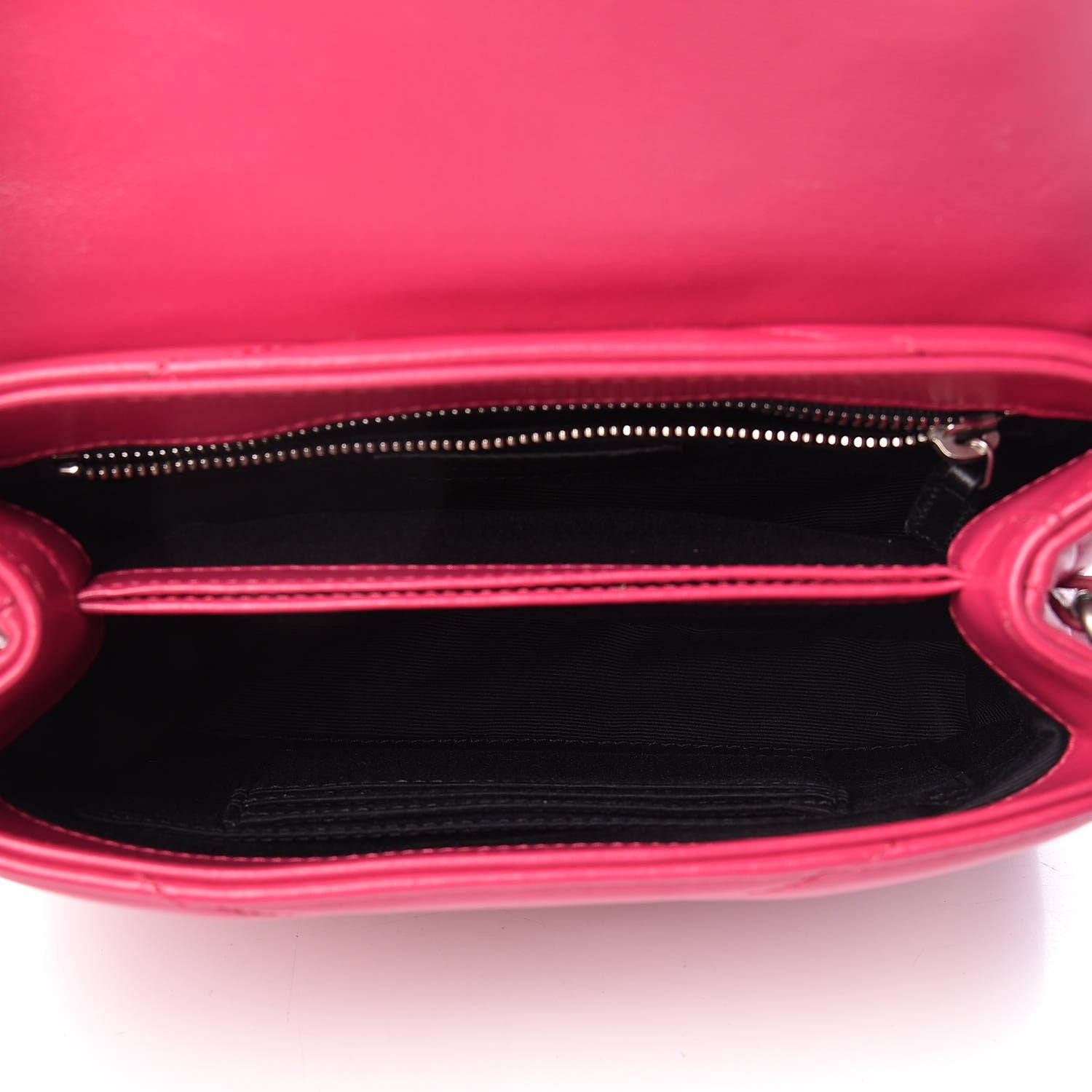 Saint Laurent Calfskin Y Quilted Monogram Toy Loulou Crossbody Bag Freesia 5 of 10