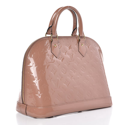 Louis Vuitton Vernis Alma PM Rose Velours 3 of 13