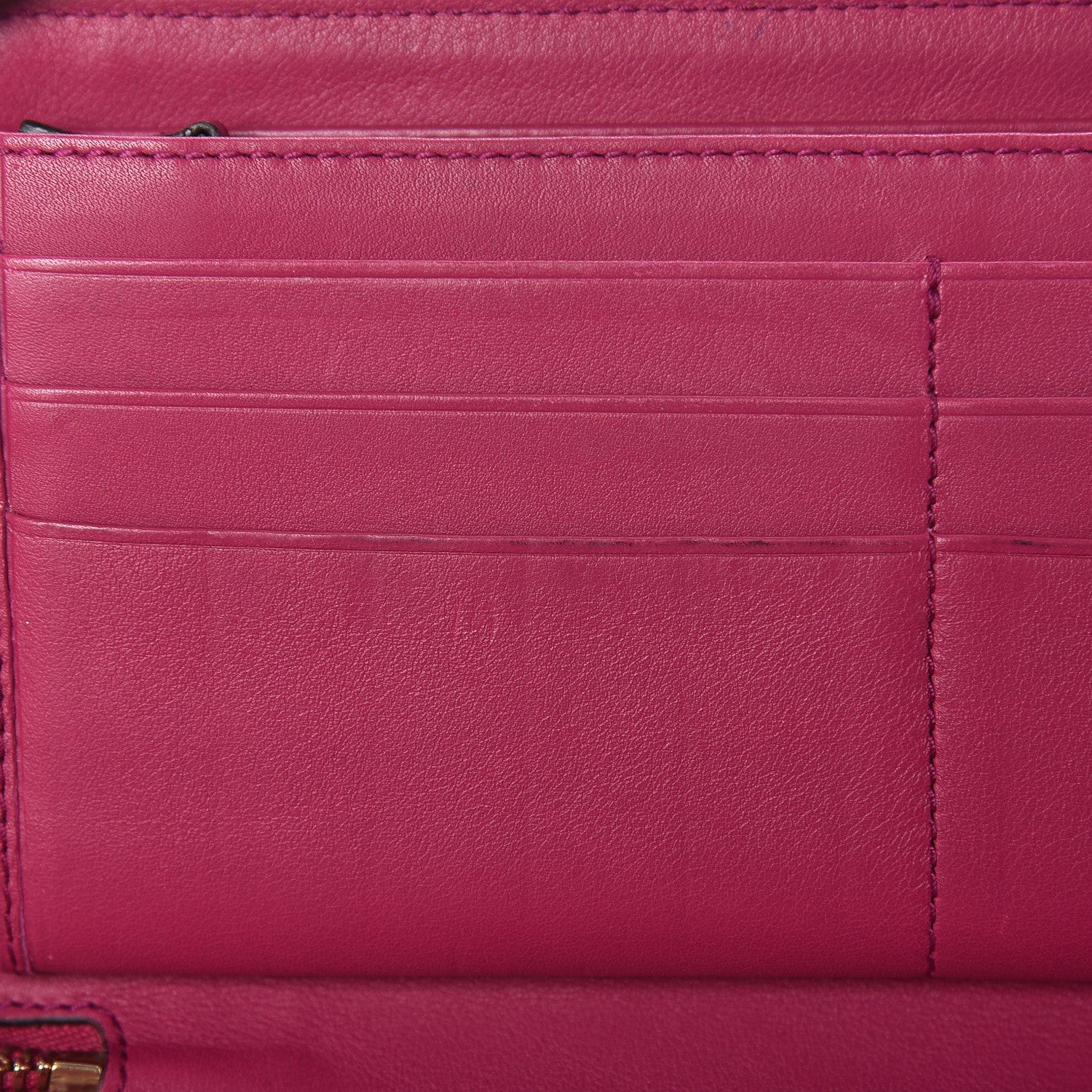 Gucci Patent Soho Zip Around Wallet Bright Bougainvillea 9 of 11