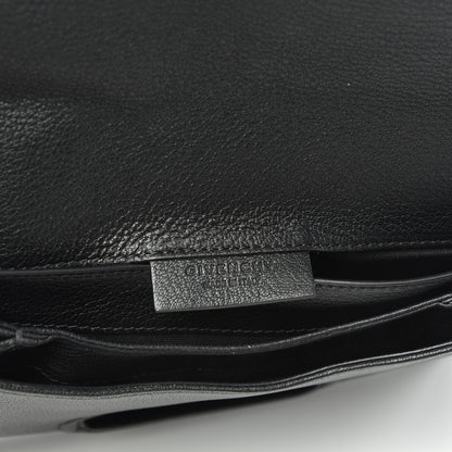 Givenchy Sugar Goatskin Medium Antigona Envelope Clutch Black 6 of 6