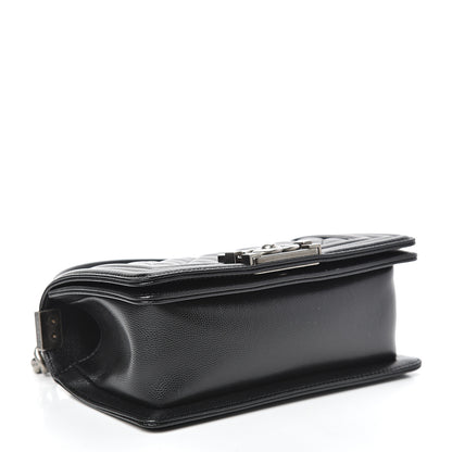 Chanel Caviar Quilted Small Boy Flap Black 4 of 11