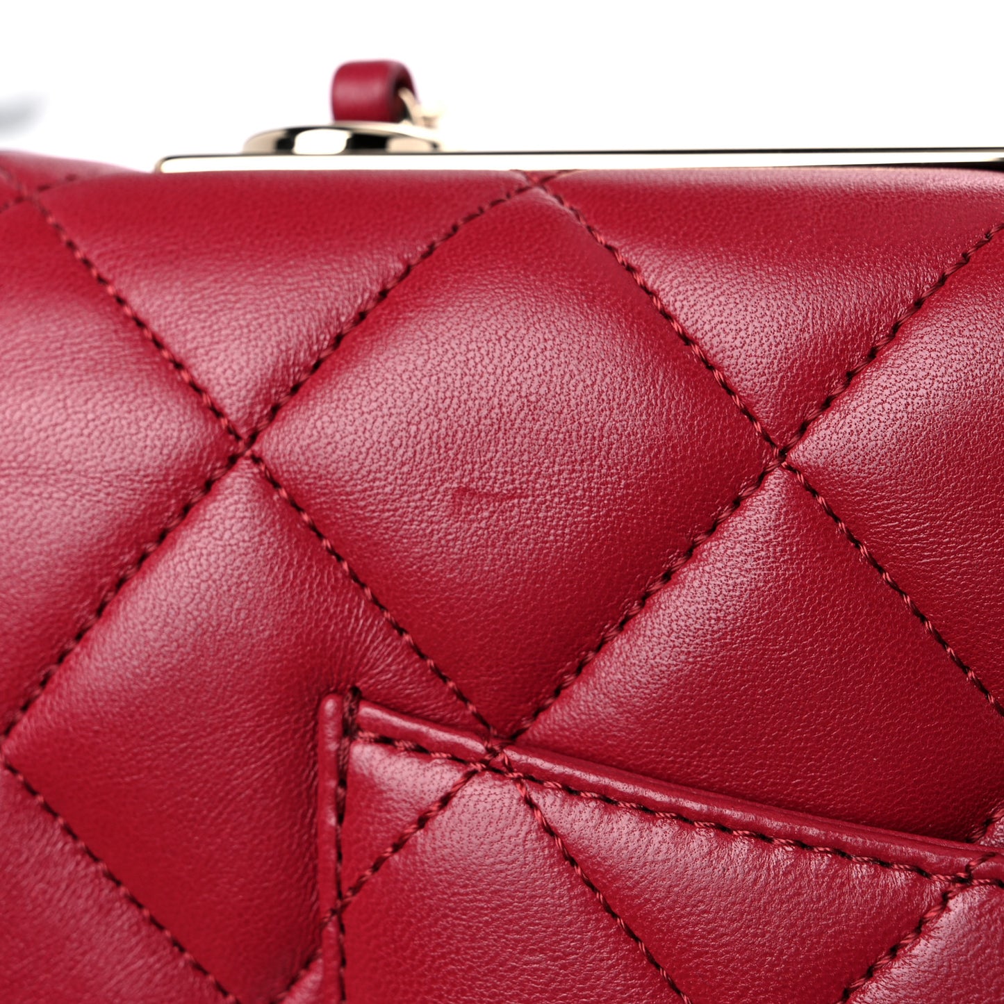 Lambskin Quilted Medium Trendy CC Flap Pink