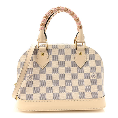 Louis Vuitton Damier Azur Braided Alma BB 1 of 10