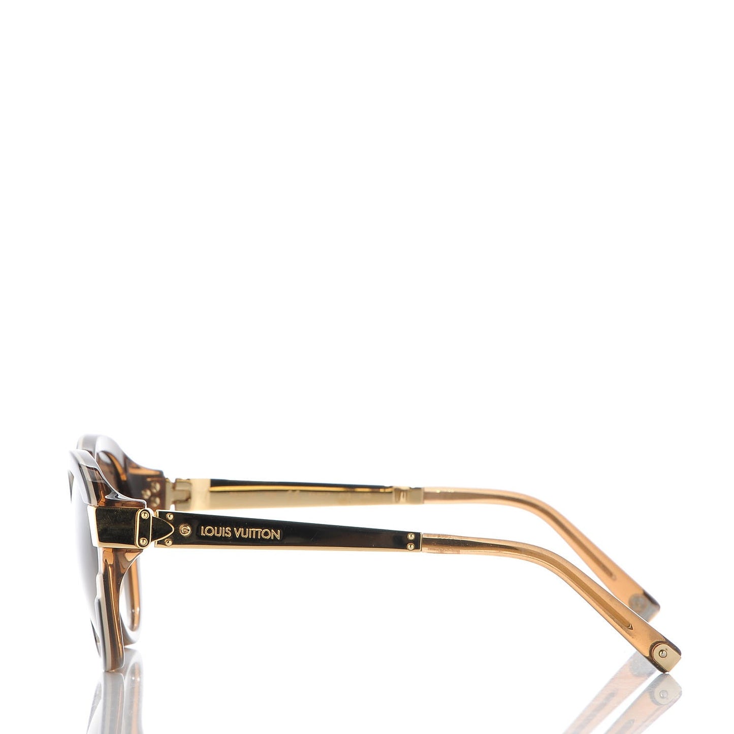 Petit Soupcon Cat Eye Sunglasses Z0487W Brown