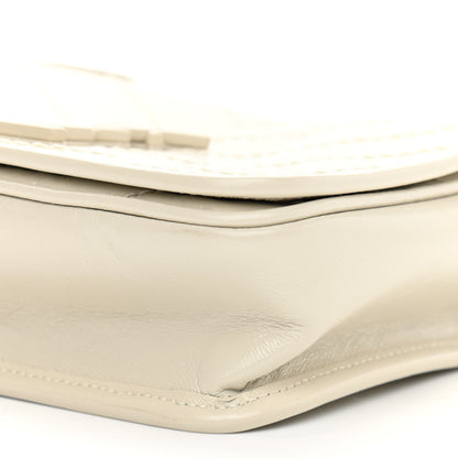 Saint Laurent Crinkled Calfskin Matelasse Monogram Niki Chain Wallet Crema Soft 9 of 9