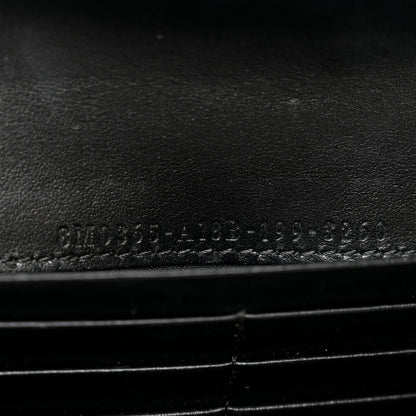 Fendi Vitello Cruise F is Fendi Continental Envelope Wallet on Chain Black 7 of 9
