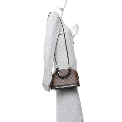 Louis Vuitton Damier Ebene Alma BB 2 of 9