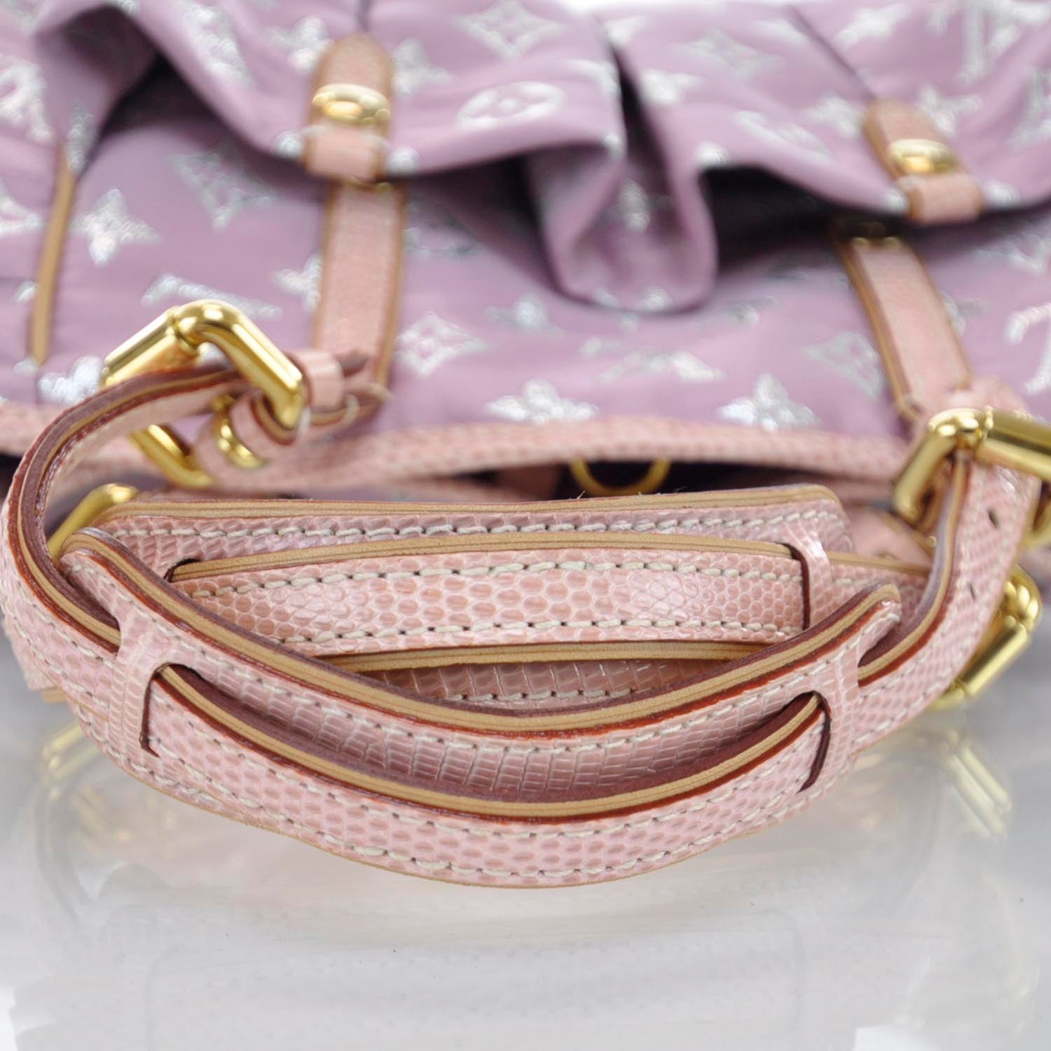Louis Vuitton Monogram Glitter Cabas Pink 6 of 8
