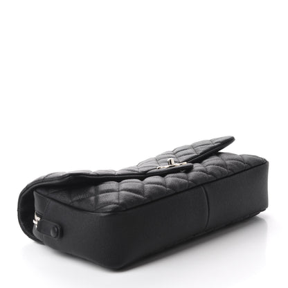 Chanel Caviar Quilted Jumbo Easy Flap Black 4 of 12