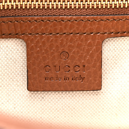 Gucci New Denim GG Monogram Calfskin Small Jackie 1961 Hobo Blue Tea Cuir 6 of 11
