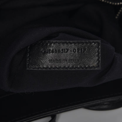 Saint Laurent Calfskin Y Quilted Monogram Medium Loulou Backpack Black 7 of 7