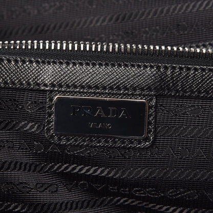 Prada Tessuto Nylon Saffiano Suitcase Black 8 of 10