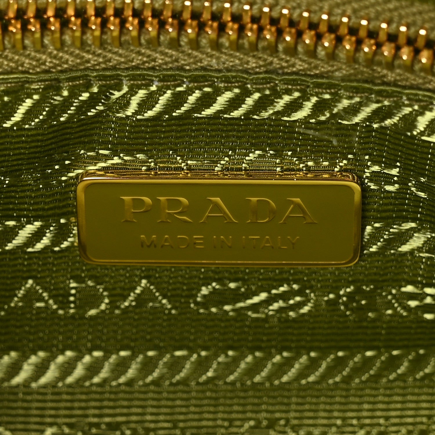 Prada Re-Nylon Saffiano Demi-lune Shoulder Bag Edera 6 of 10