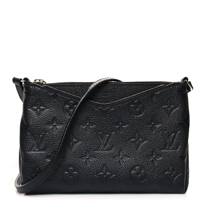 Louis Vuitton Empreinte Pallas Crossbody Black 1 of 8
