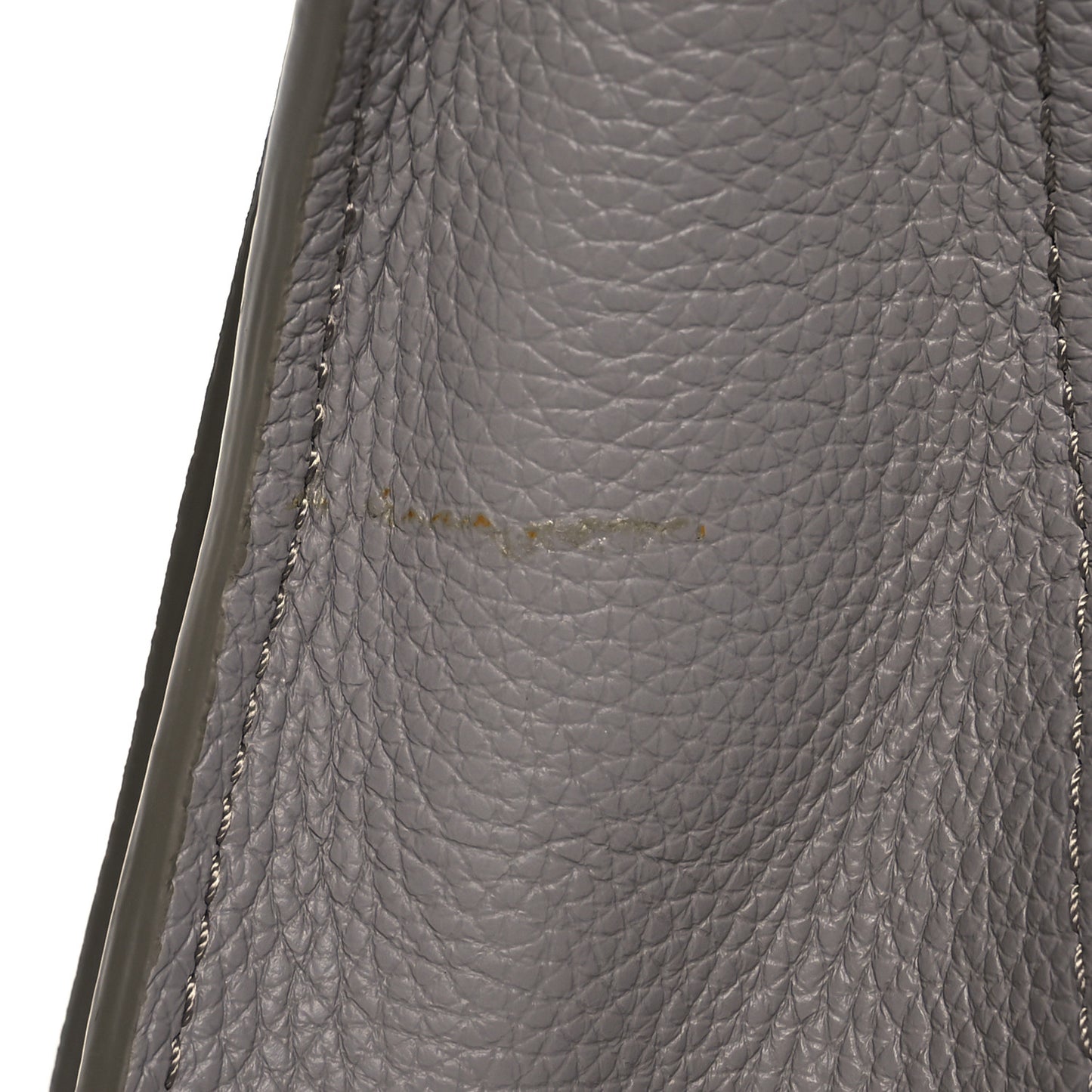 Calfskin Small Marcie Satchel Cashmere Grey