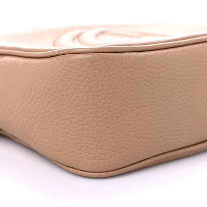 Gucci Pebbled Calfskin Small Soho Disco Bag Camelia 9 of 14