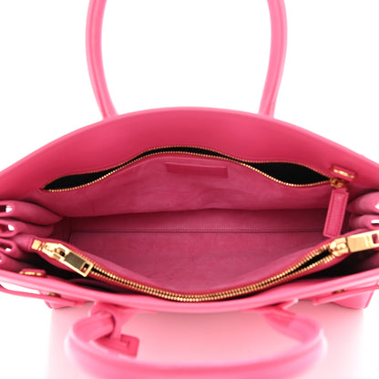 Saint Laurent Calfskin Small Sac De Jour Bubblegum 5 of 11