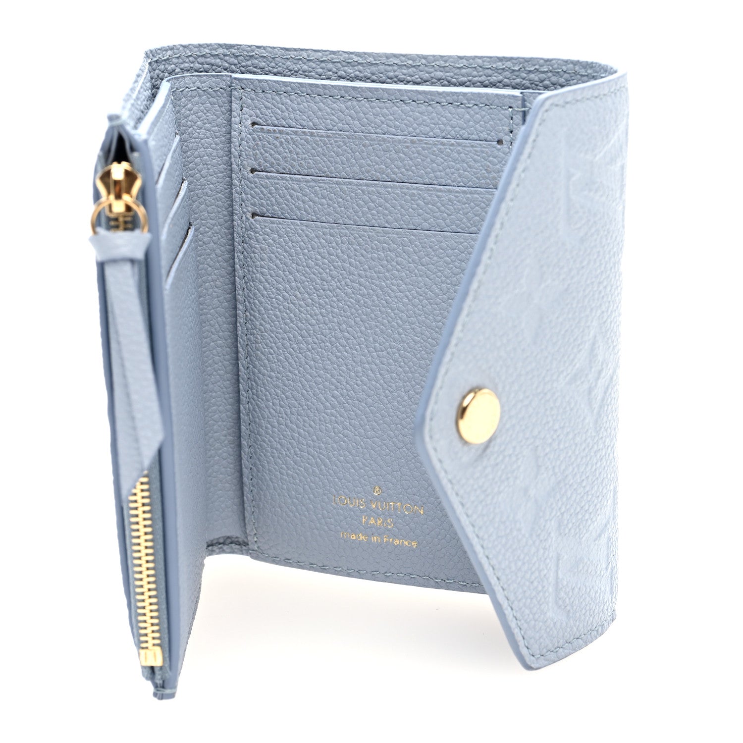 Louis Vuitton Empreinte Victorine Wallet Blue Hour 5 of 6