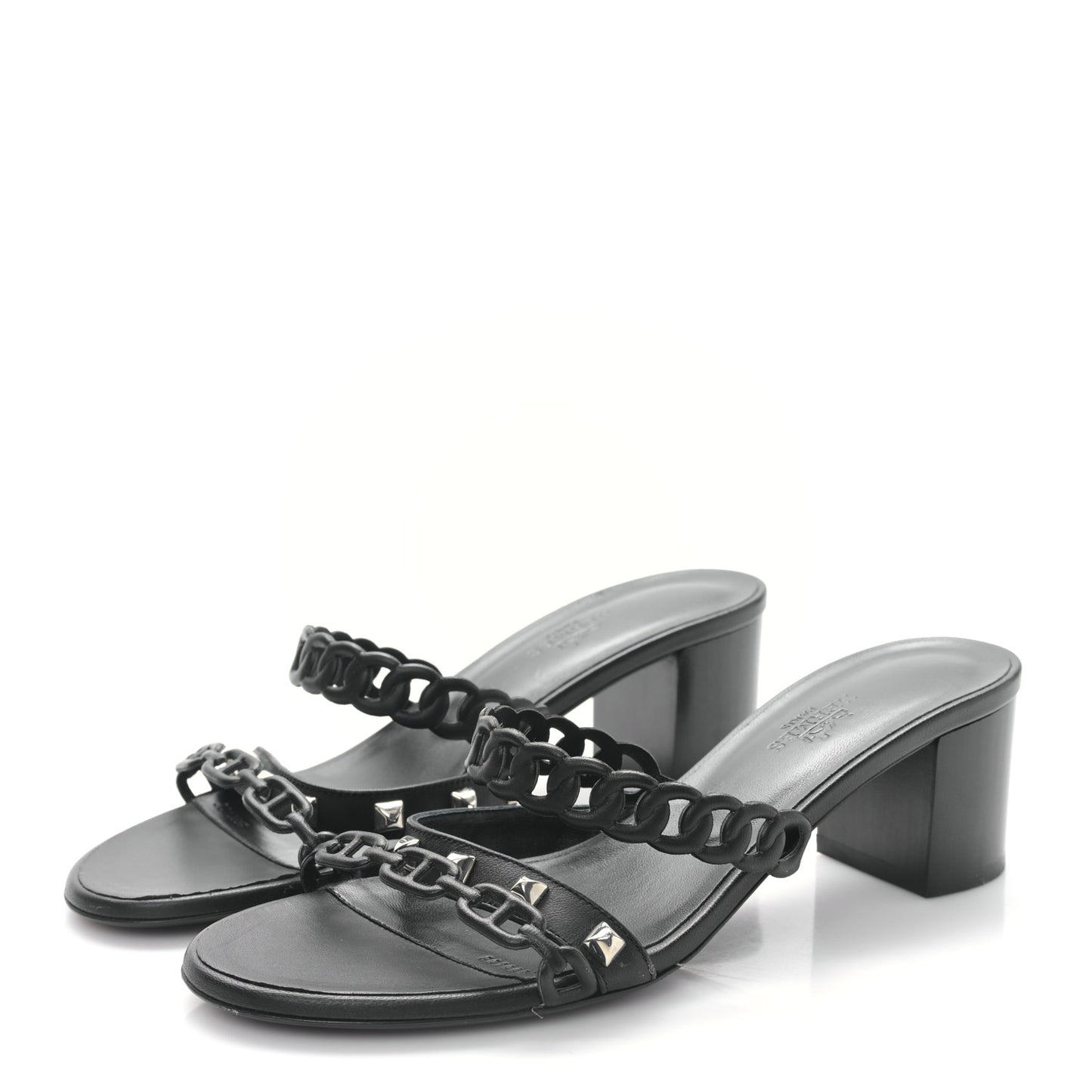 Nappa Ajaccio Sandals 37.5 Black