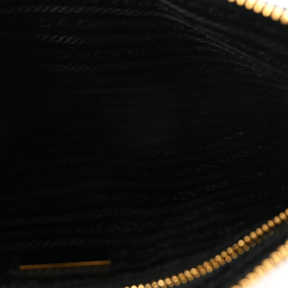 Prada Re-Nylon Saffiano Raso Shoulder Bag Black 5 of 10