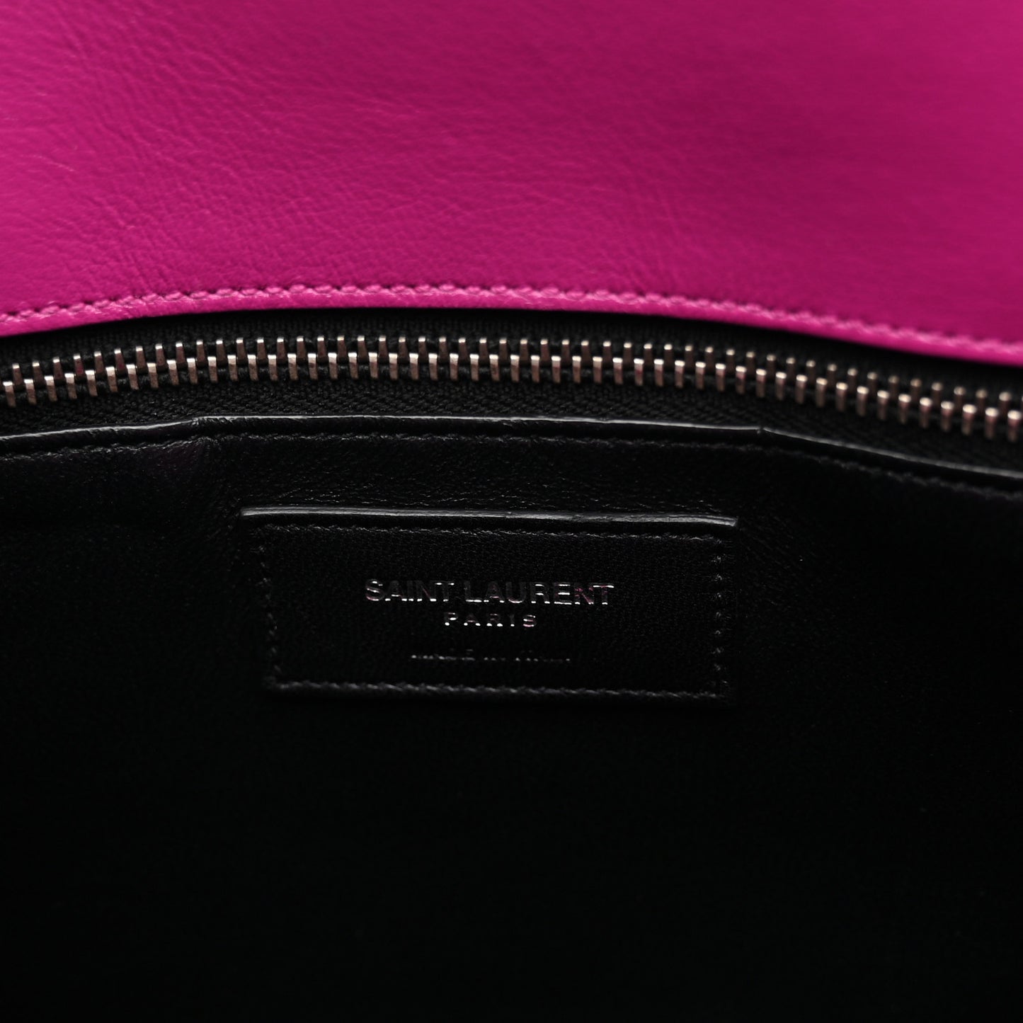 Calfskin Small Sac De Jour Electric Pink
