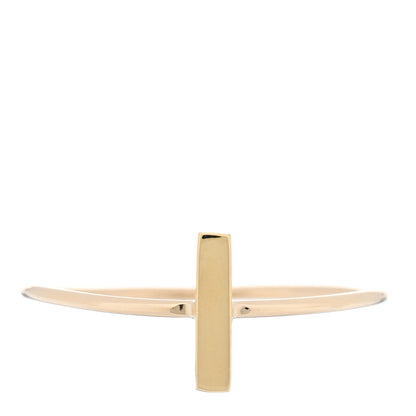 Jennifer Meyer 18K Yellow Gold Bar Ring 54 6.75 1 of 4