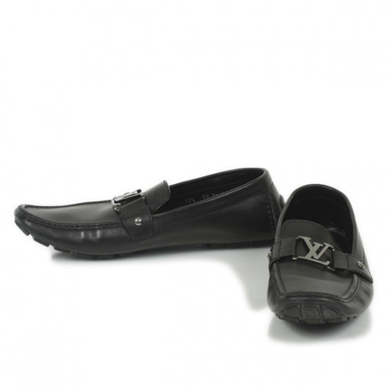 Leather Monte Carlo Loafers 10 Black
