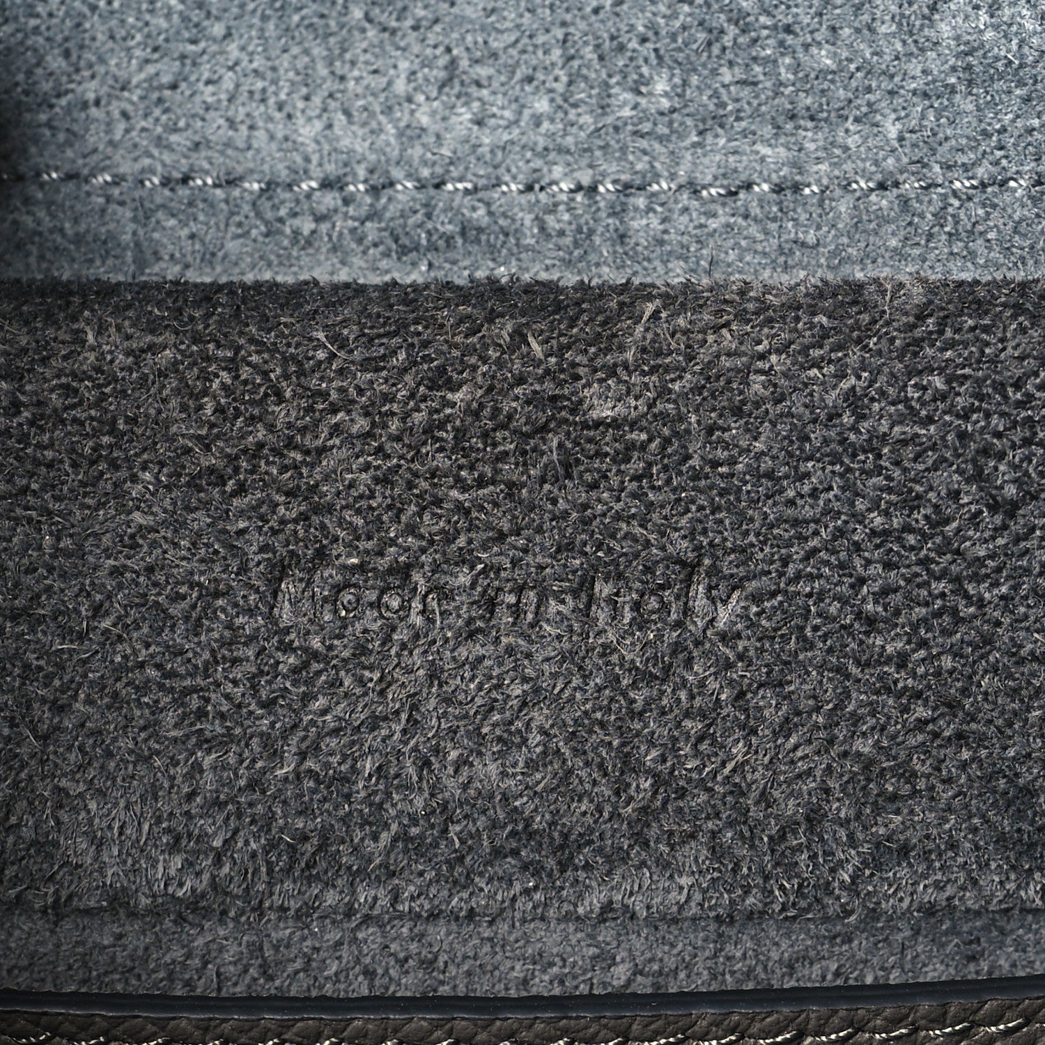 Celine Baby Grained Calfskin Micro Belt Bag Grey 5 of 7