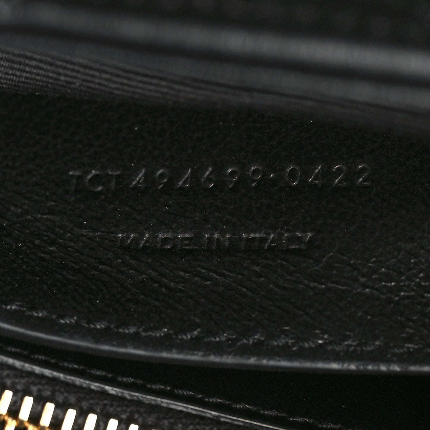 Calfskin Y Quilted Monogram Small Loulou Chain Satchel Black