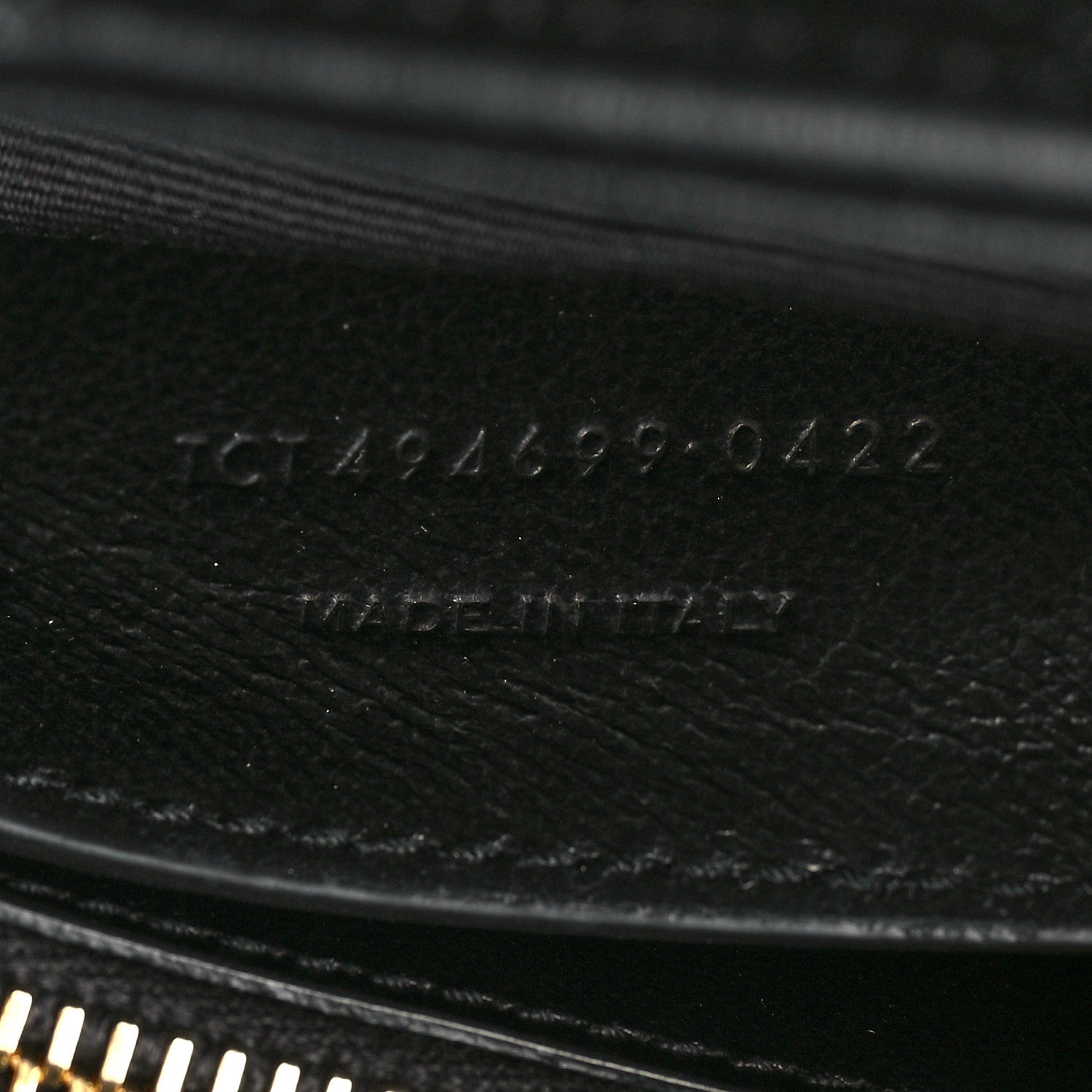 Saint Laurent Calfskin Y Quilted Monogram Small Loulou Chain Satchel Black 7 of 10