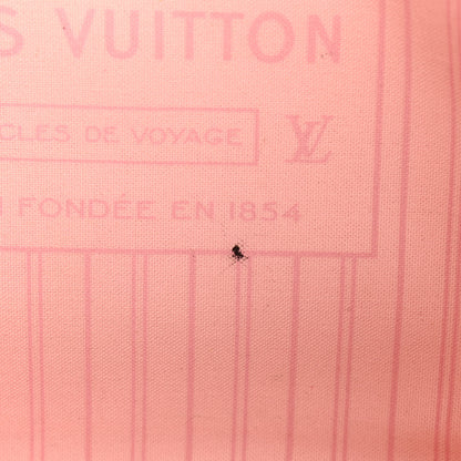 Louis Vuitton Damier Azur Neo Neverfull MM Rose Ballerine 11 of 12