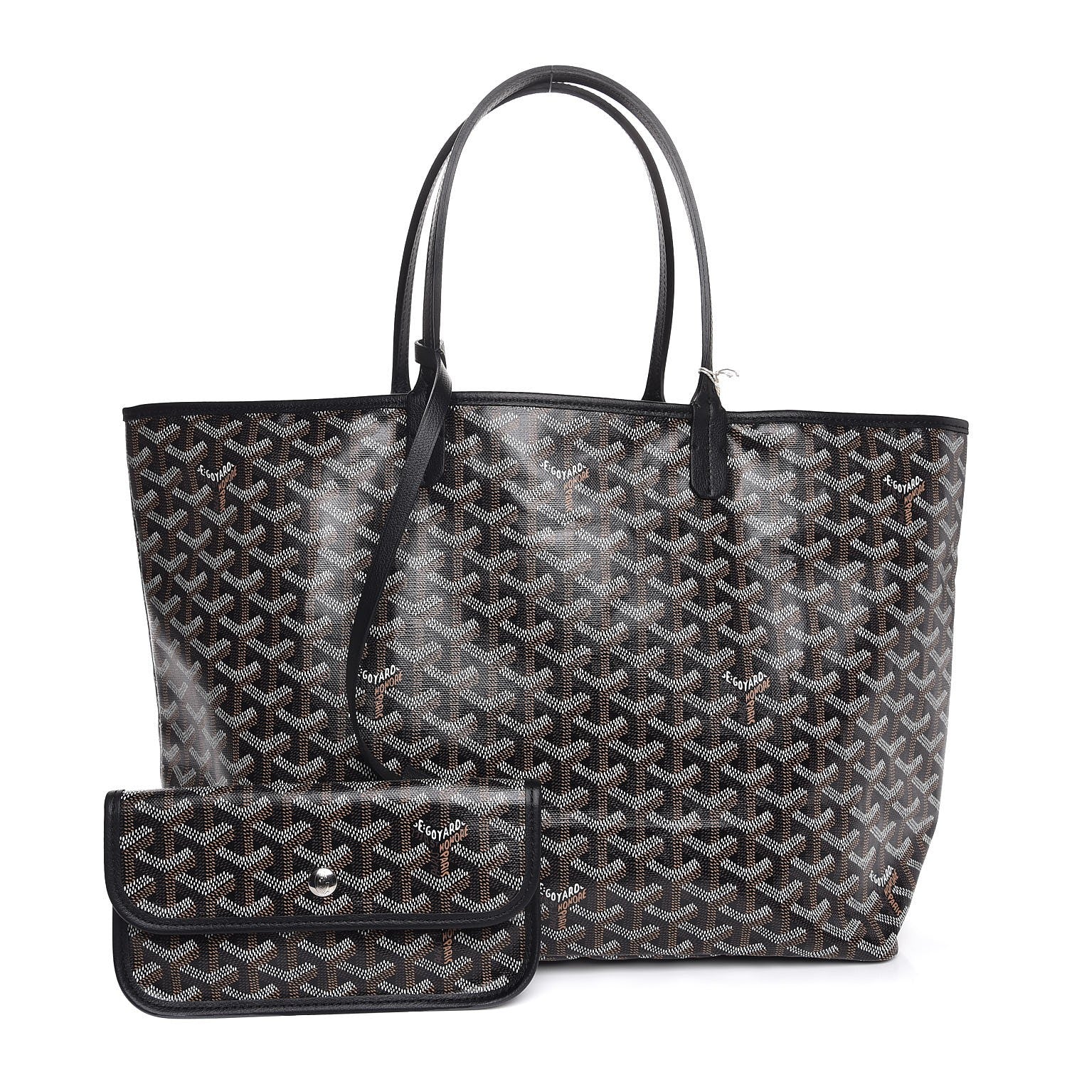 Goyard Goyardine Saint Louis PM Black 1 of 7