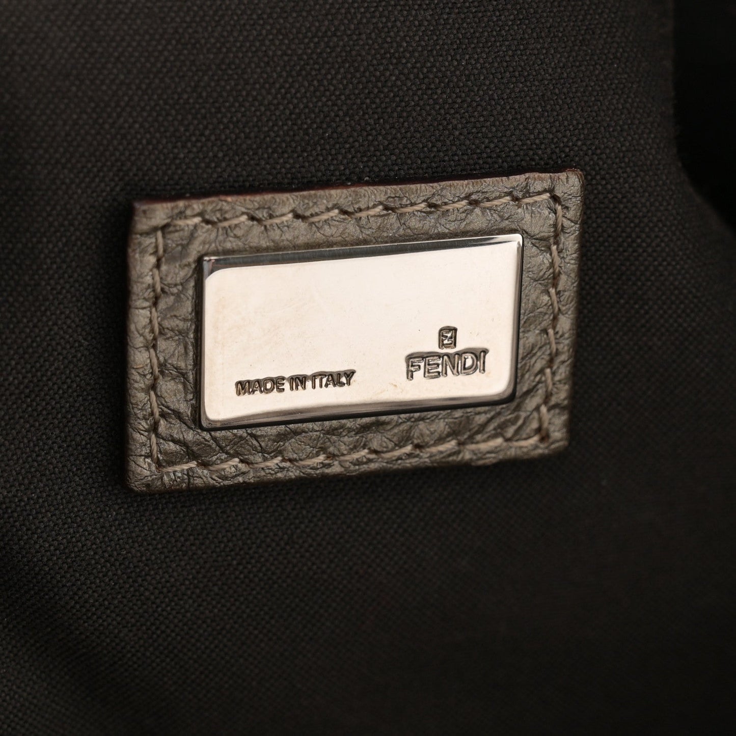 Zucchino Vachetta Shoulder Bag Caffe Argilla Canna di Fucile