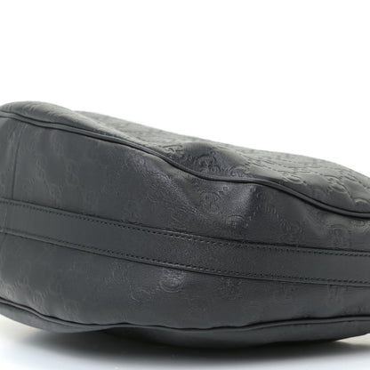 Gucci Guccissima Medium GG Twins Hobo Black 7 of 12