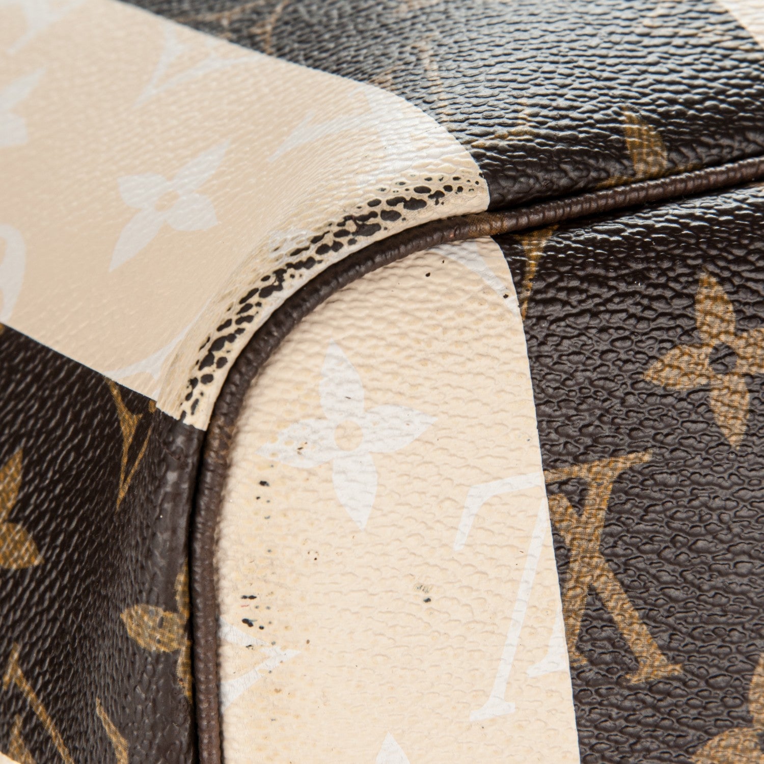 Louis Vuitton Monogram Rayures Neverfull MM 10 of 11