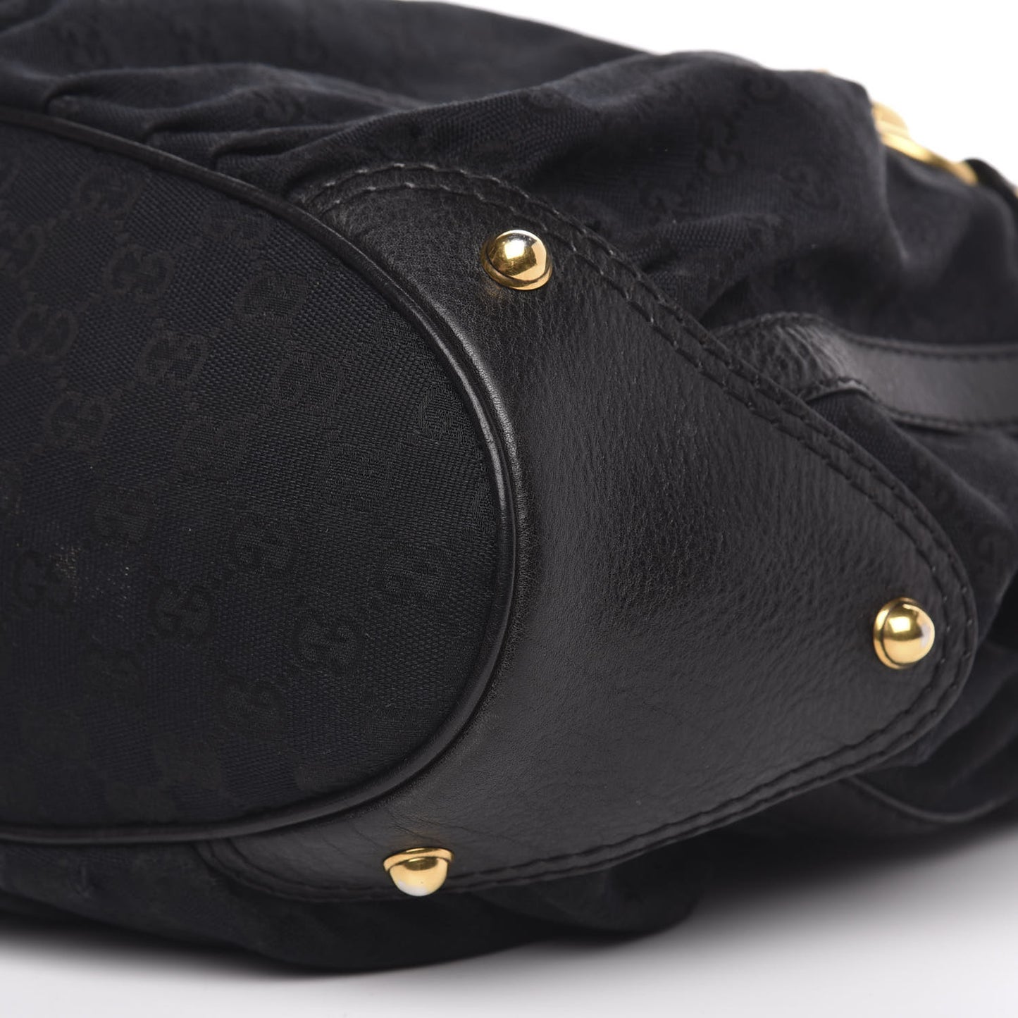 Monogram Medium Jockey Tote Black