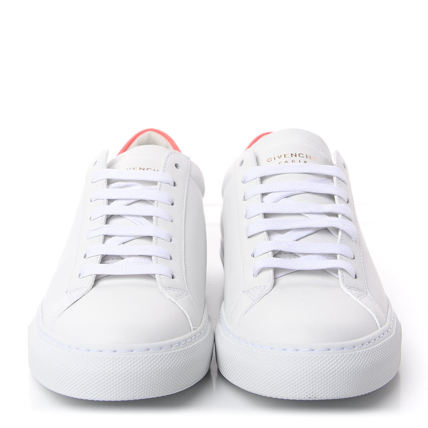 Givenchy Calfskin Womens Urban Street Sneakers 38 White Neon Pink 2 of 11