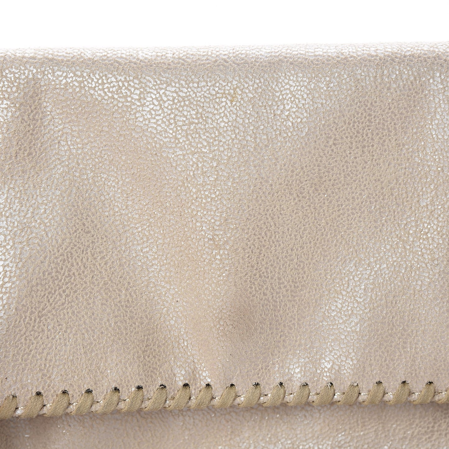 Shaggy Deer Mini Falabella Crossbody Bag Sand
