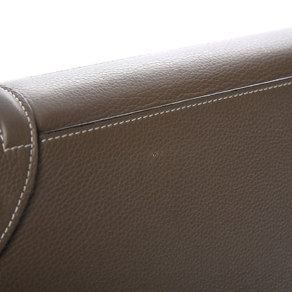 Celine Drummed Calfskin Mini Luggage Souris 11 of 17